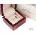 18К Бяло Злато Невероятен  Пръстен  Сапфир и Диаманти Bloom Jewellery